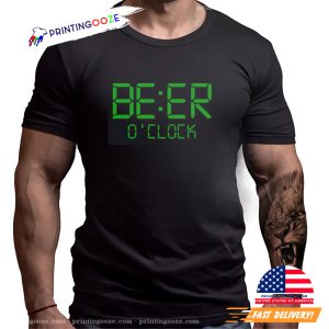 Beer O'Clock Funny Beer Day T Shirt 2