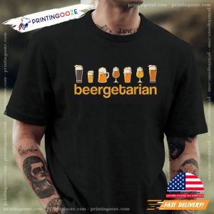 Beergetarian Funny Drink Beer Day T shirt 1