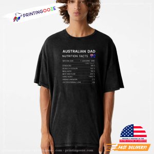 Best Australian Dad Nutrition Facts Essential T Shirt, Fathers Day Gift 2