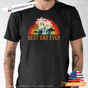 Best Dad Ever Australia Fathers Day Classic T Shirt 1