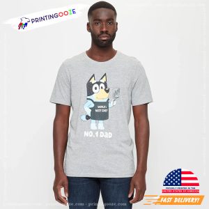 Bluey NO.1 DAD Father's Day Graphic Tee 2