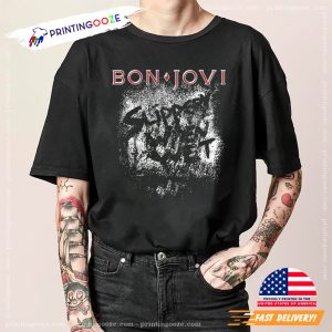 Bon Jovi Slippery When Wet Vintage Shirt 1