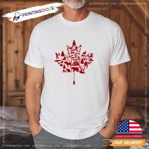 Canada Maple Leaf canadian thanksgiving Holiday Shirt 1