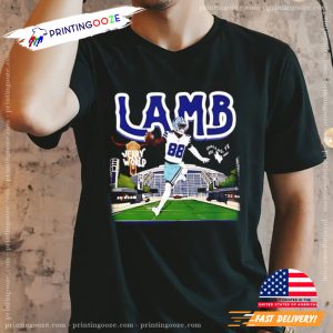 CeeDee Lamb American football Player Dallas Cowboys Shirt 1