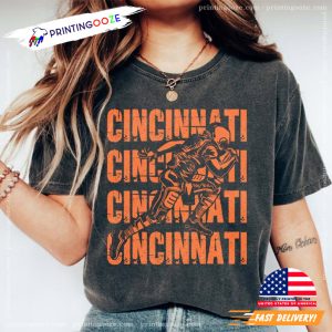 Cincinnati American Football Team Comfort Color Tee 2