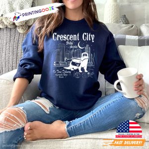 Crescent City Postal Service On Time Delivery Tshirt 1