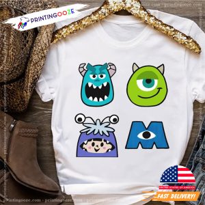 Cute Disney Pixar Monster Inc Mike Sulley Boo Shirt 1