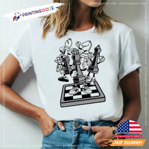 Dancing Chess Funny Chess Day Tee, gift for Chess Lovers 1