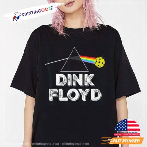 Dink FloyD Music Tour Funny Pickleball Shirt 1