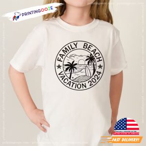 Family Beach Vacation 2024 Summer Beach Trip Shirt 1