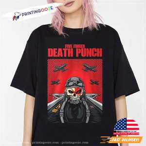 Five Finger Death Punch Rock Band Graphic Tee 1