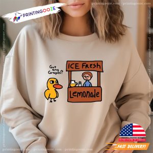 Got Any Grapes Funny Cute Duck Shirt 2