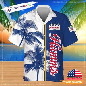 Hamms Beer Hawaiian Shirt