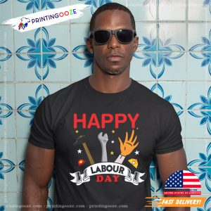 Happy National Labor Day Tee 1