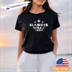 Harris Walz 2024 Election Campaign T shirt 1