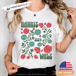 Harris Walz Election Campaign 2024 Graphic tee 1