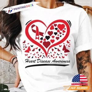 Heart Disease Awareness national heart month Shirt 2