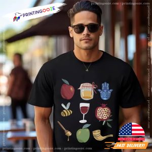 Israeli Artist Rosh Hashana Jewish Holiday T shirt 2