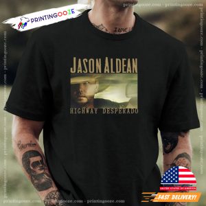 Jason Aldean Highway Desperado Graphic Tee 1