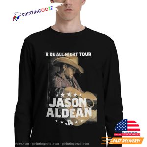 Jason Aldean Ride All Night Tour T shirt 3