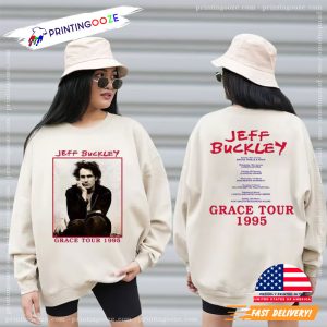 Jeff Buckley Grace Tour 1995 2 Sided Shirt 1