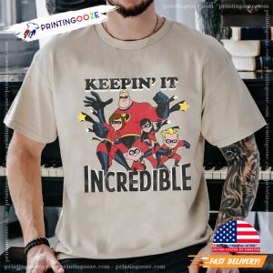 Keepin It Disney Pixar The Incredibles 3 Unisex T=shirt 1