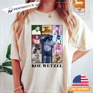 Koe Wetzel Country Music Eras Tour Style Graphic Tee 3