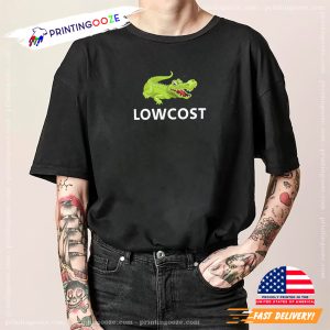 Lowcost Lacoste joke Graphic Tee 1