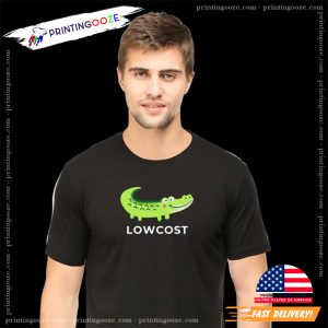 Lowcost Lacoste meme Cute Crocodile T shirt 2