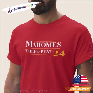 Mahomes Three Peat 24 kansas city chiefs city Shirt 2