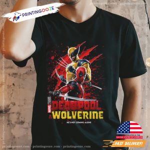 Marvel Studio Deadpool x Wolverine Graphic t shirt 1