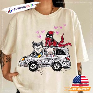 Marvel X Men Deadpool Wolverine Dogpool 2024 Shirts 1