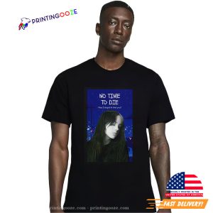 No Time To Die by Billie Eilish Music Tour 2024 Graphic tee 1