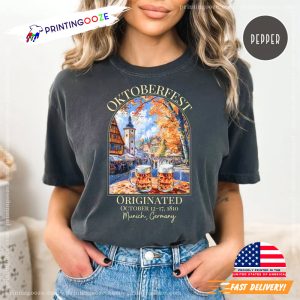 Oktoberfest Munich Germany Comfort Colors Tee 6