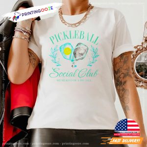 Pickleball Social Club Trendy Sport Shirt 1