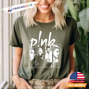 Pink Signature World Tour 2024 Graphic Tee 1