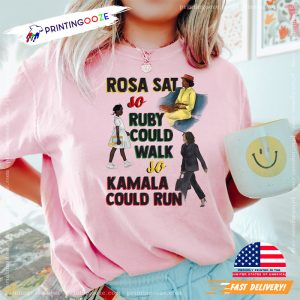 Rosa Ruby Kamala Harris Madam President Tee 1