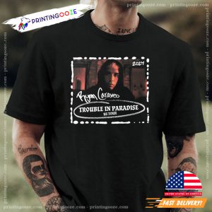 Ryan Caraveo Trouble In Paradise US Tour 2024 T Shirt 1