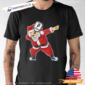 Santa Claus Dab Funny Pickleball Christmas T Shirt 1