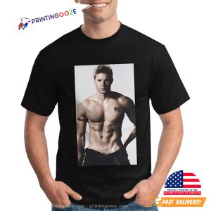 Sexy Jensen Ackles American Actor T shirt 3