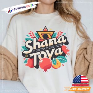 Shana Tova Jewish New Year Rosh Hashanah tee 3