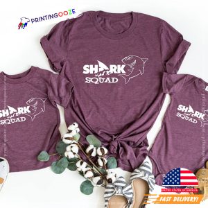 Shark Squad Funny Animal Shirt 3