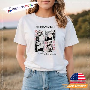 Short N Sweet Sabrina Carpenter Tour Shirt 1