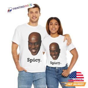 Spicy. Funny Ainsley Harriott Head Shirt 2