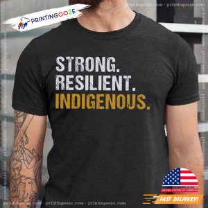 Strong Resilient Indigenous ribbon shirt native american 1