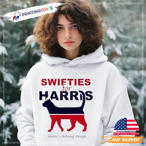 Swifties for Harris Childness Cat Lady Political Shirt 3