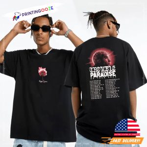 TROUBLE IN PARADISE TOUR Dated 2 Sided Shirt 1