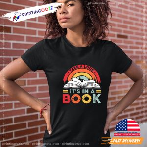 Take a Look it's in a Book Reading Rainbow book themed shirts 1