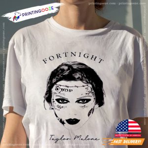 Taylor Swift ft Post Malone Fortnight Graphic Tee 1