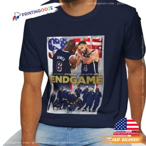 Team USA Avengers Bring Home Gold EndGame Graphic Tee 3